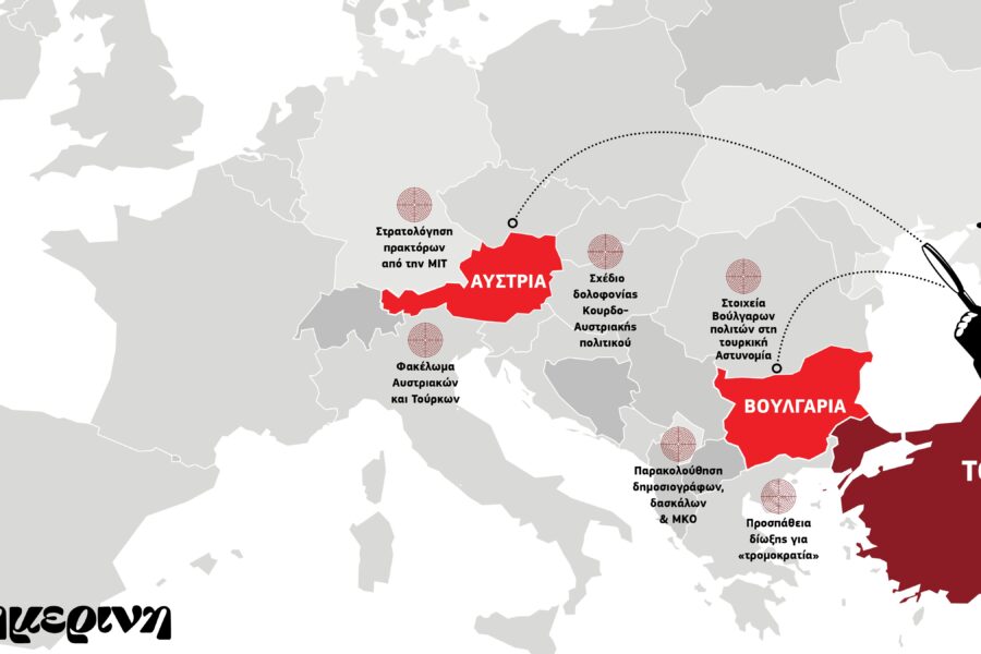 Η δράση των τουρκικών μυστικών υπηρεσιών σε Βουλγαρία και Αυστρία